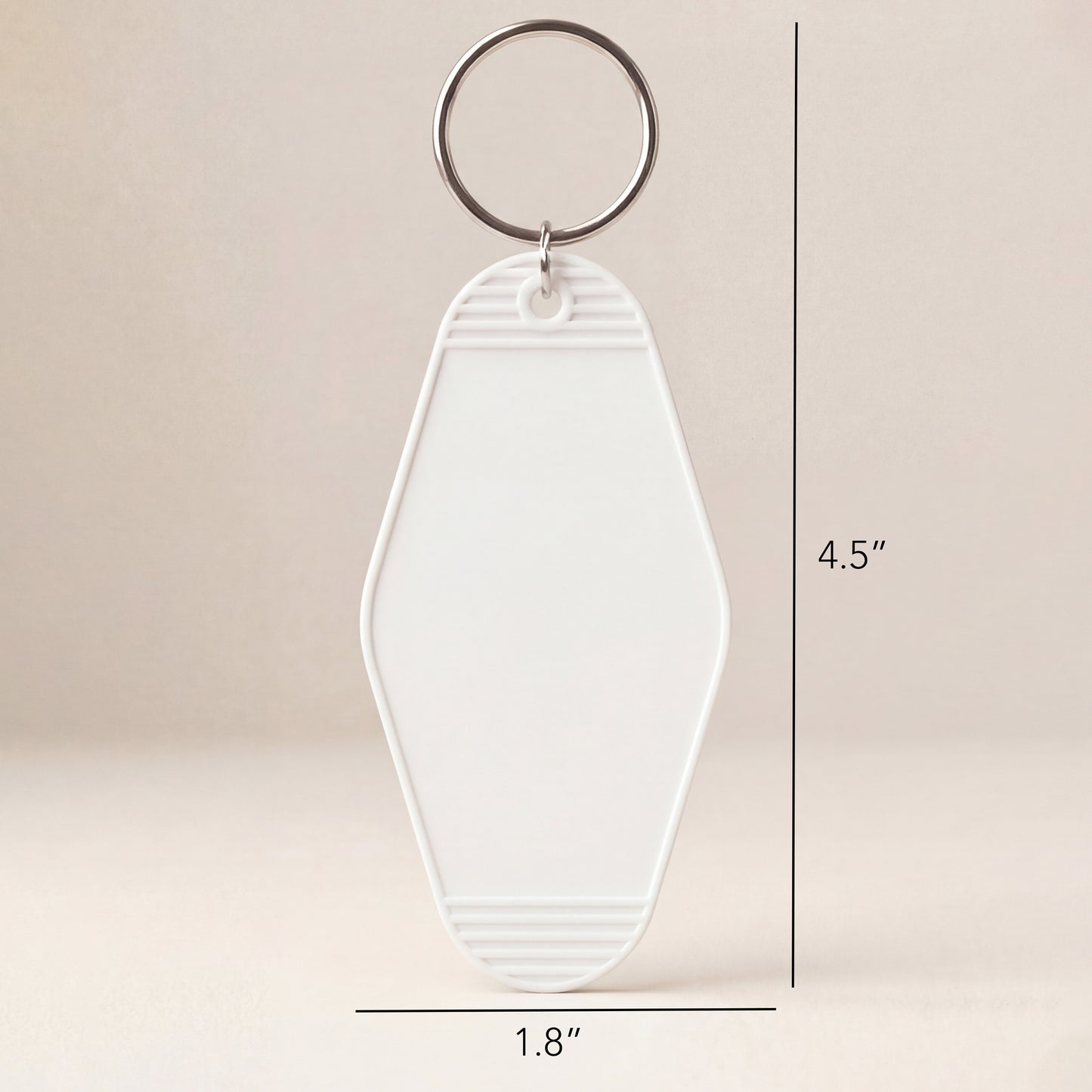 Custom Motel Keychains Bulk | Small Batch Printing | 12-unit minimum