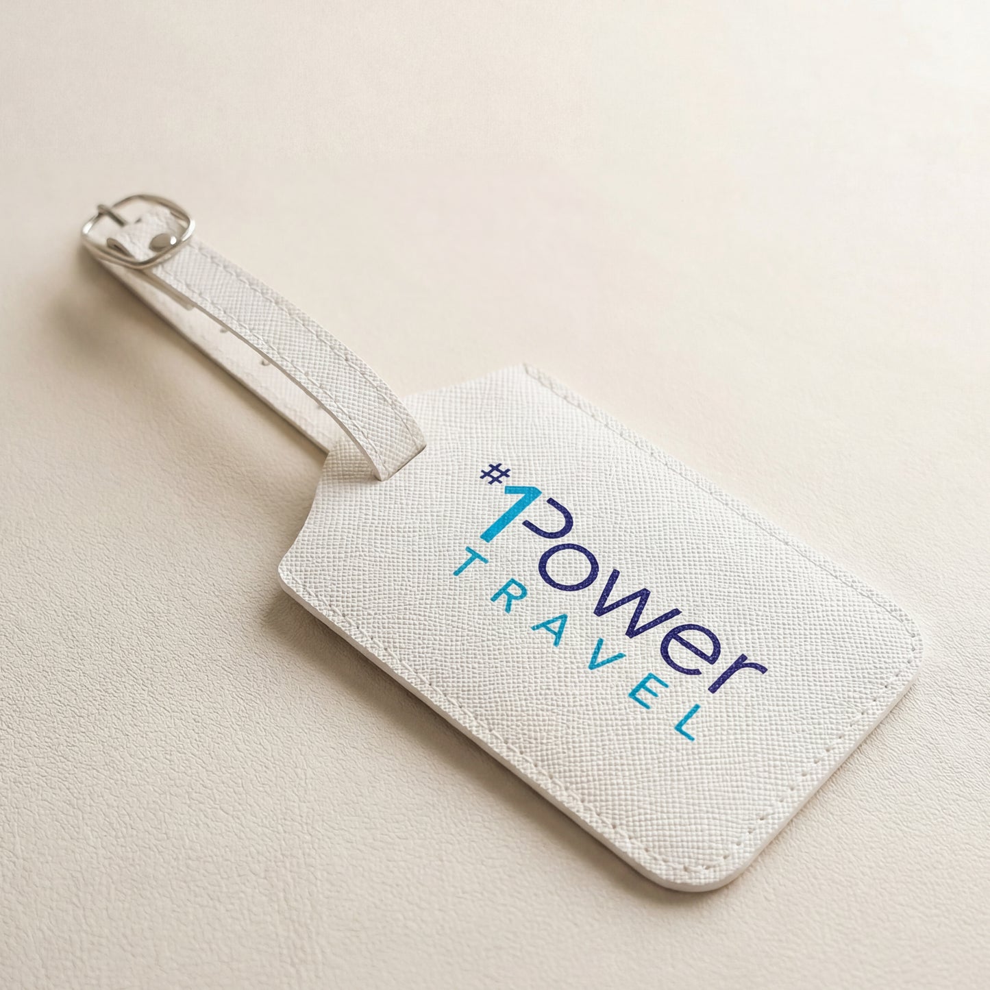 Custom luggage tag for travel agency